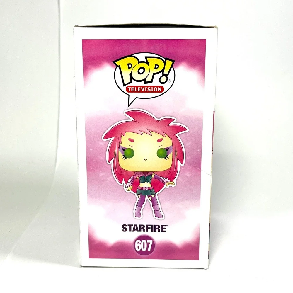 Funko Pop Teen Titans Go Starfire 607 Night Begins to Shine Vinyl Figure Boxed